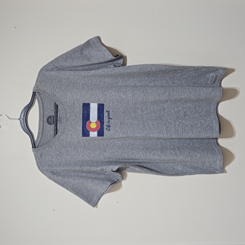 Life Is Good Crusher Colorado Short Sleeve Tee